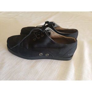 GRAM MODEL 445G SHOES‎ SIZE 7 CANVAS BLACK